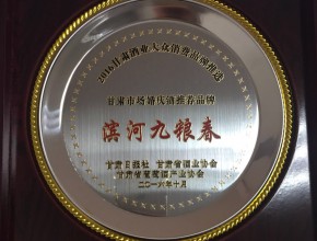 2016年甘肃市场婚庆酒推荐品牌滨河九粮春